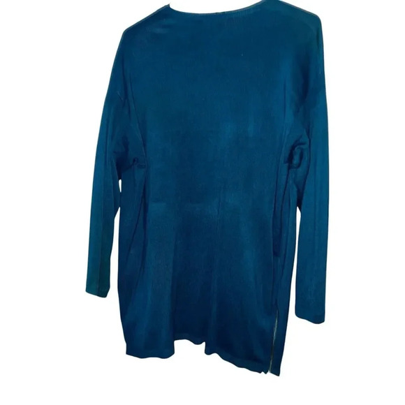 Elliott Lauren green  Cardigan Size l nwt Long Sleeves  Comfy Preppy - Picture 2 of 6